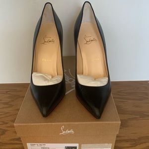 Pigelle Black Leather 37.5